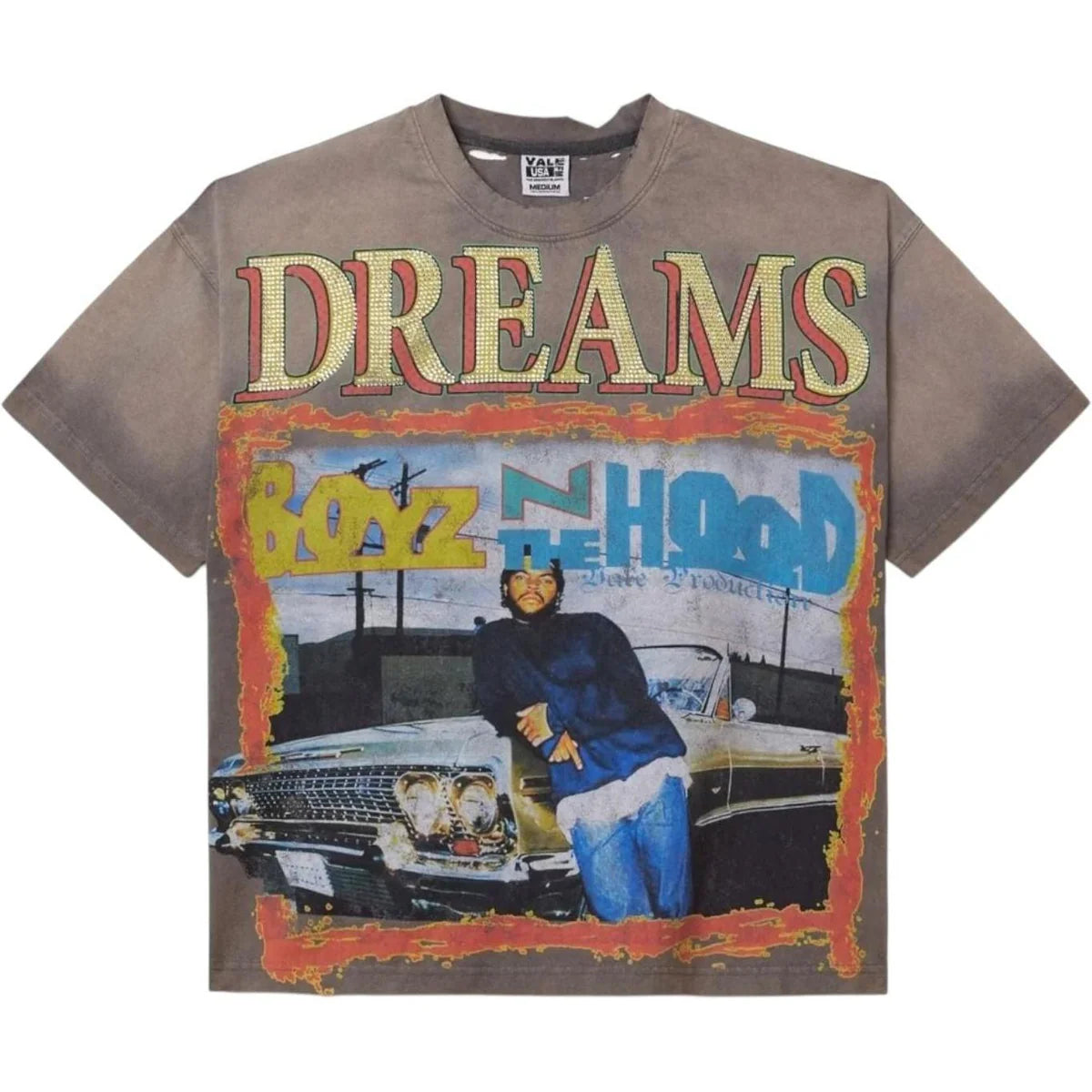 Vale Forever Nostalgia Bling Tee (Brown)