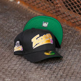 New Era Edmonton Trappers Green UV (Black) 59Fifty Fitted - New Era