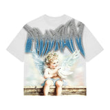 Mixed Emotion 'Dove' Rhinestone Tee - Mixed Emotion