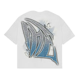 Mixed Emotion 'Dove' Rhinestone Tee - Mixed Emotion