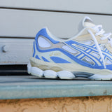 Mens Asics Gel-NYC (White/Blue Coast) - Asics