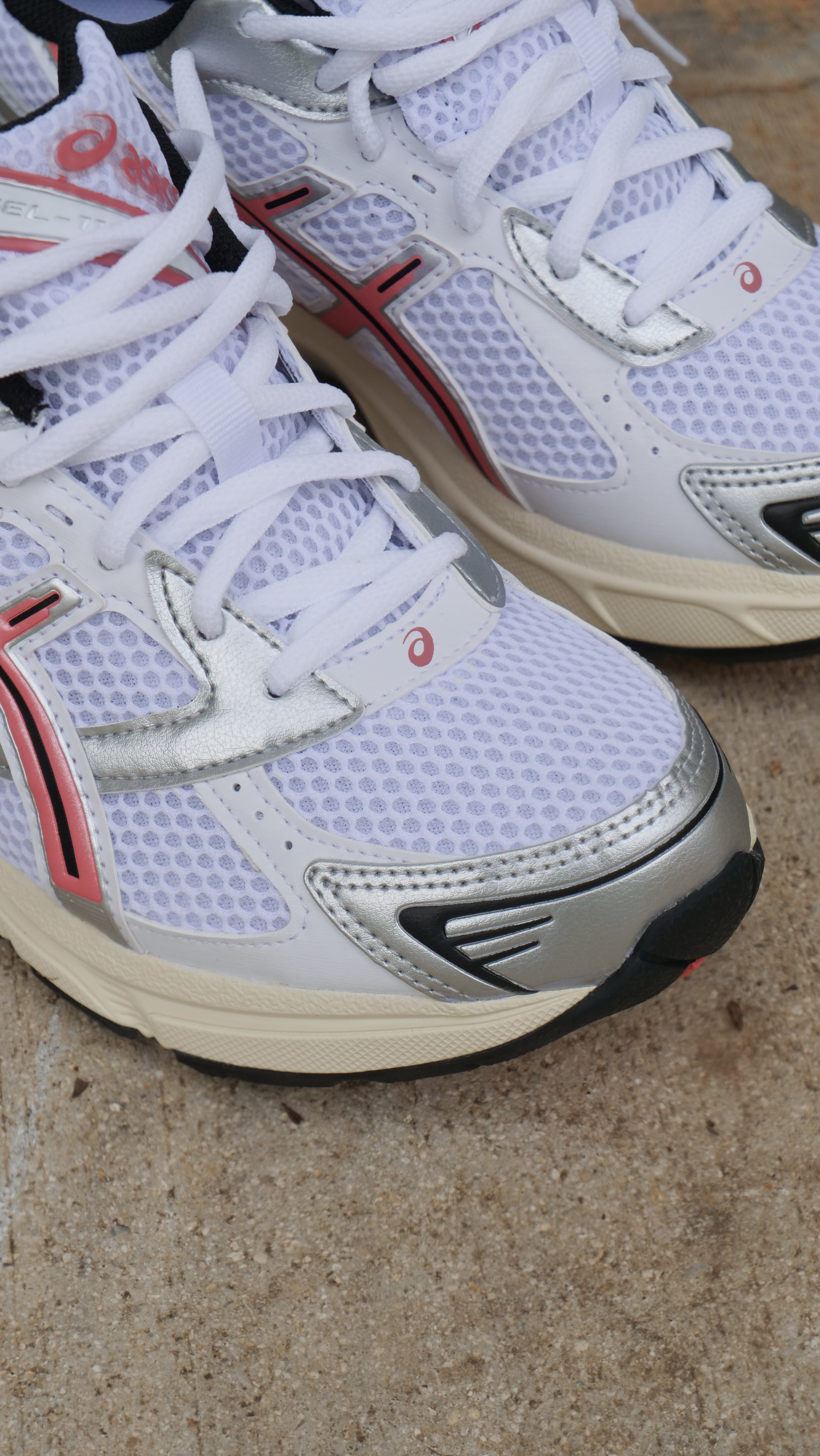 Mens Asics Gel-1130 (White/Desert Red) - Asics