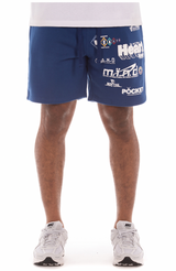 Billionaire Boys Club WHM Shorts (Navy Peony) - Billionaire Boys Club