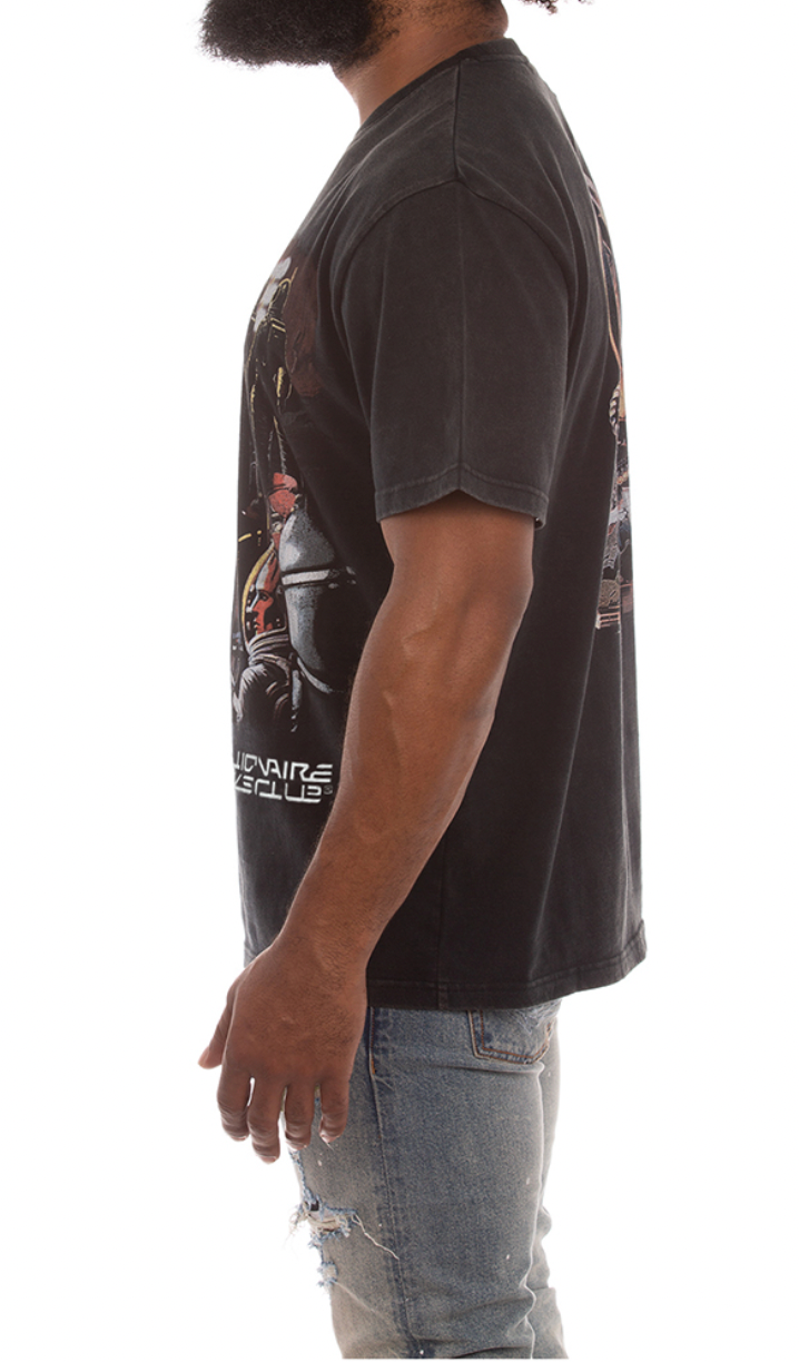 Billionaire Boys Club Odyssey SS Knit (Oversized Fit) (Black) - Billionaire Boys Club
