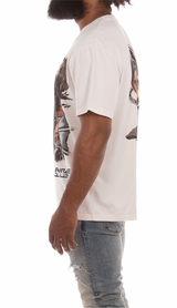 Billionaire Boys Club Odyssey SS Knit (Oversized Fit) (Gardenia) - Billionaire Boys Club