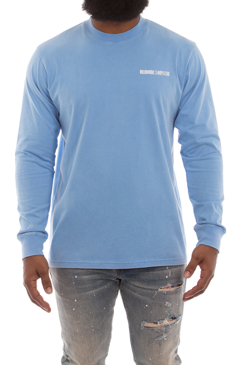 Billionaire Boys Club Helmet Ls Knit (Little Boy Blue) - Billionaire Boys Club