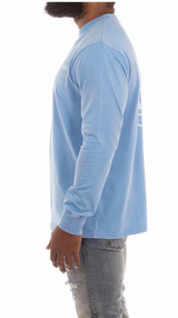 Billionaire Boys Club Helmet Ls Knit (Little Boy Blue) - Billionaire Boys Club