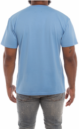 Billionaire Boys Club Script SS Knit (Little Boy Blue) - Billionaire Boys Club