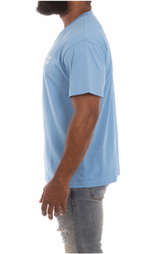Billionaire Boys Club Script SS Knit (Little Boy Blue) - Billionaire Boys Club