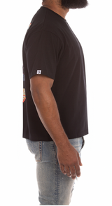 Billionaire Boys Club Insignia SS Knit Tee (Cropped Fit) (Black) - Billionaire Boys Club