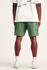 Memory Lane "Mash Up" Forest Sweat Shorts - Memory Lane