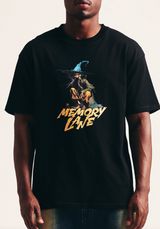 Memory Lane "The Wizard" Black Tee - Memory Lane