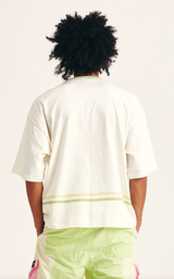 Diet Starts Monday El Espectacular Binded Collar Tee (Marshmellow) - Diet Starts Monday