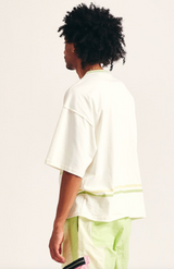 Diet Starts Monday El Espectacular Binded Collar Tee (Marshmellow) - Diet Starts Monday