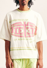 Diet Starts Monday El Espectacular Binded Collar Tee (Marshmellow) - Diet Starts Monday