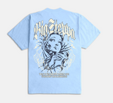 Outrank Big Stepper Ultra Heavyweight Tee (Sky Blue) - Outrank