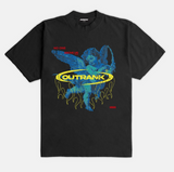 Outrank No One Above Us Ultra Heavyweight Tee (Black) - Outrank