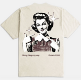Outrank Doing Things My Way Heavyweight T-shirt (Cream)