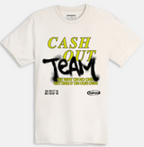 Outrank Cash Out Team T-Shirt (Vintage White)