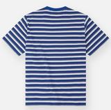 PAPER PLANES Shadow Stripe Oversized Tee (Royal)