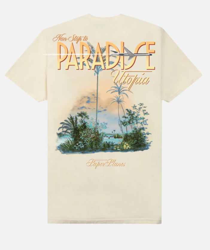 PAPER PLANES Memories Of Paradise Tee (EggShell)