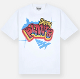 PAPER PLANES Aight Oversized Tee (White)