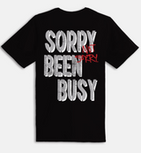 Outrank Sorry Been Busy T-shirt (Black)