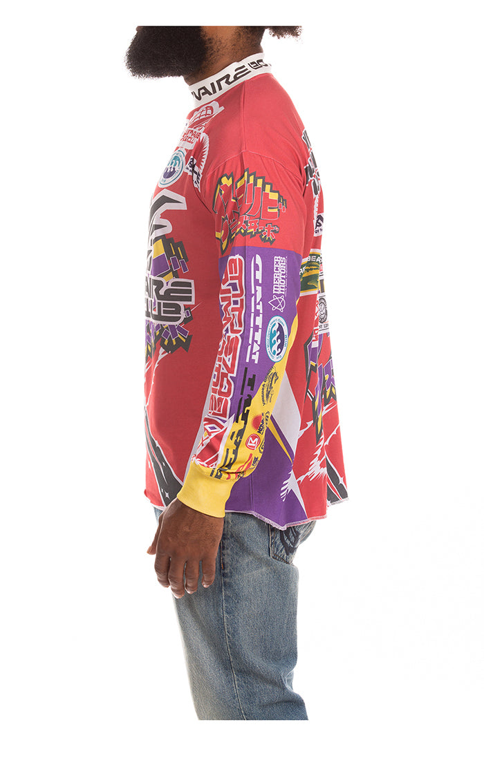 Billionaire Boys Club "PRO" LS Knit Tee  (White) - Billionaire Boys Club