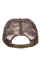 Billionaire Boys Club Camo Trucker Hat (Cypress)