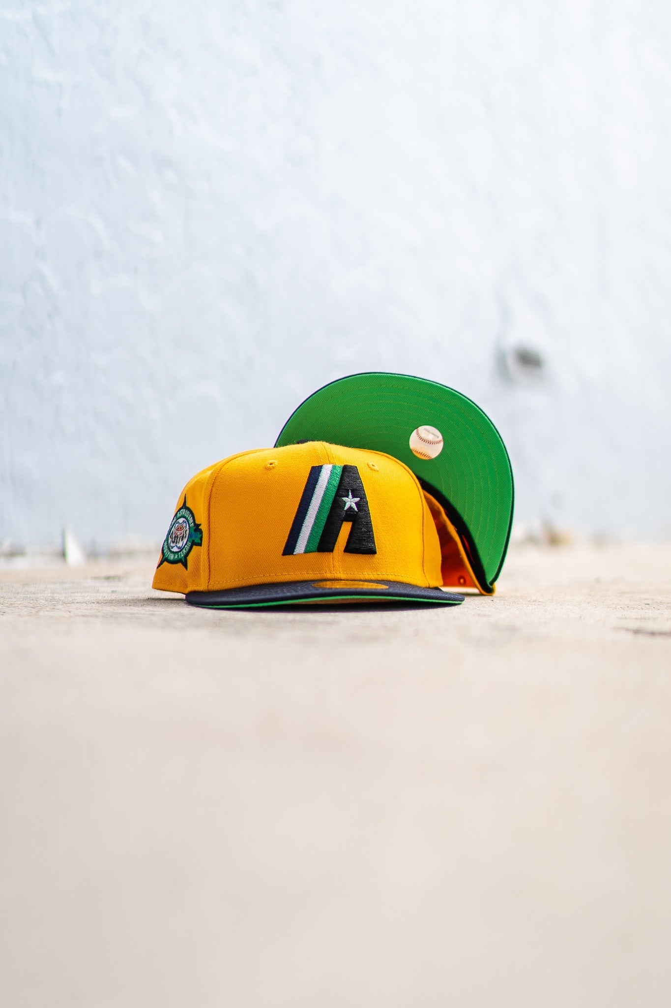 New Era Houston Astros 1986 Astrodome Lucky Green UV (Yellow/Navy) - New Era