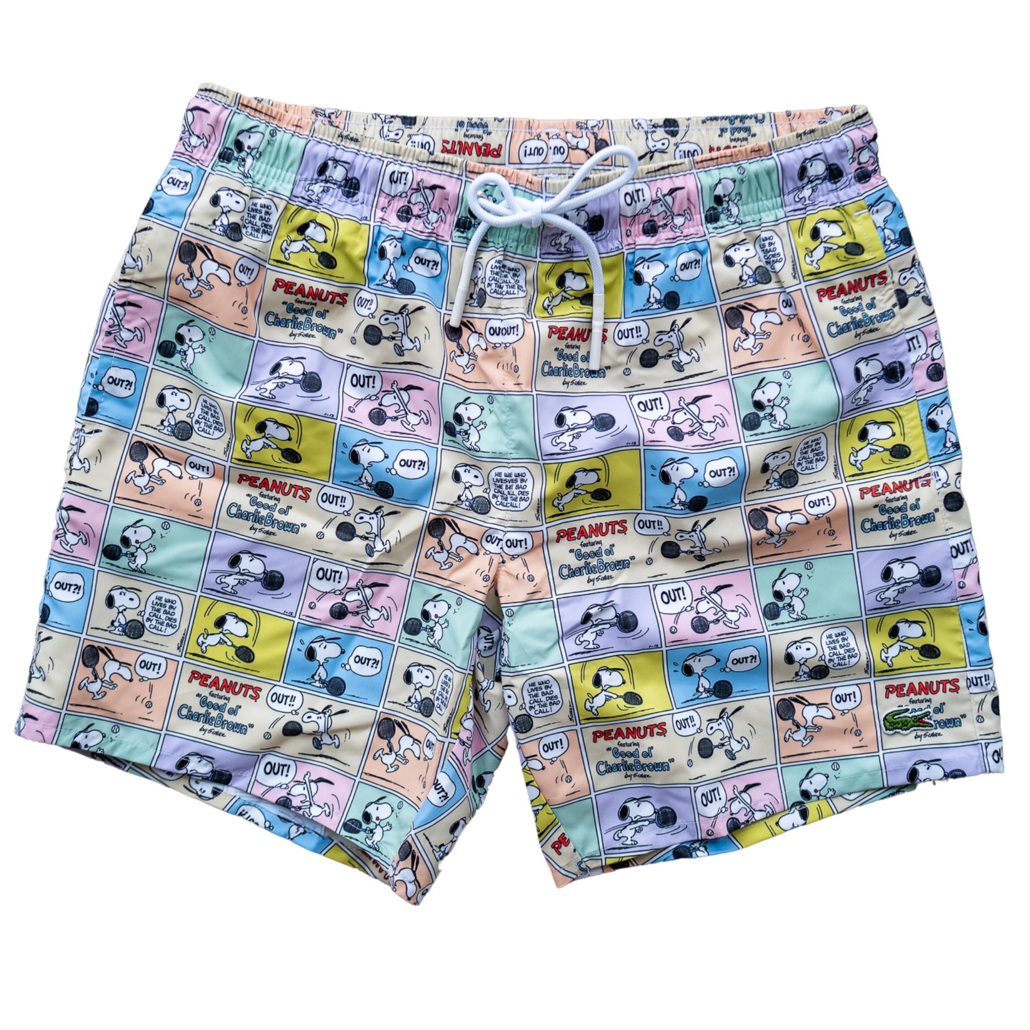 Lacoste X Peanuts Comic Book Shorts - Lacoste